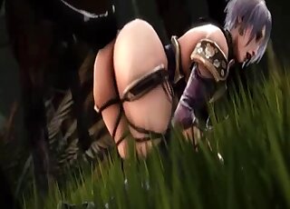 Compilation of cartoon and 3D animated bestiality porn madness